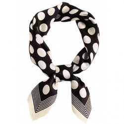 APASZKA GAWROSZKA BANDANA MAŁA CHUSTA w grochy