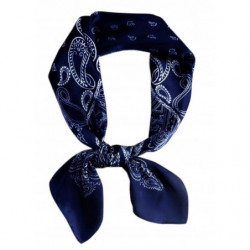 APASZKA GAWROSZKA BANDANA MALA CHUSTA granat 70/70