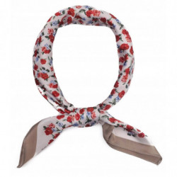 APASZKA GAWROSZKA BANDANA MAŁA CHUSTA w kwiatki