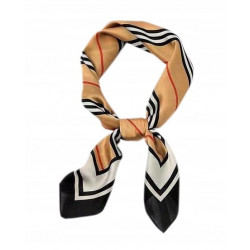 APASZKA GAWROSZKA MAŁA CHUSTA burbery camel