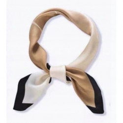 APASZKA GAWROSZKA BANDANA MAŁA CHUSTA 70/70CM beż
